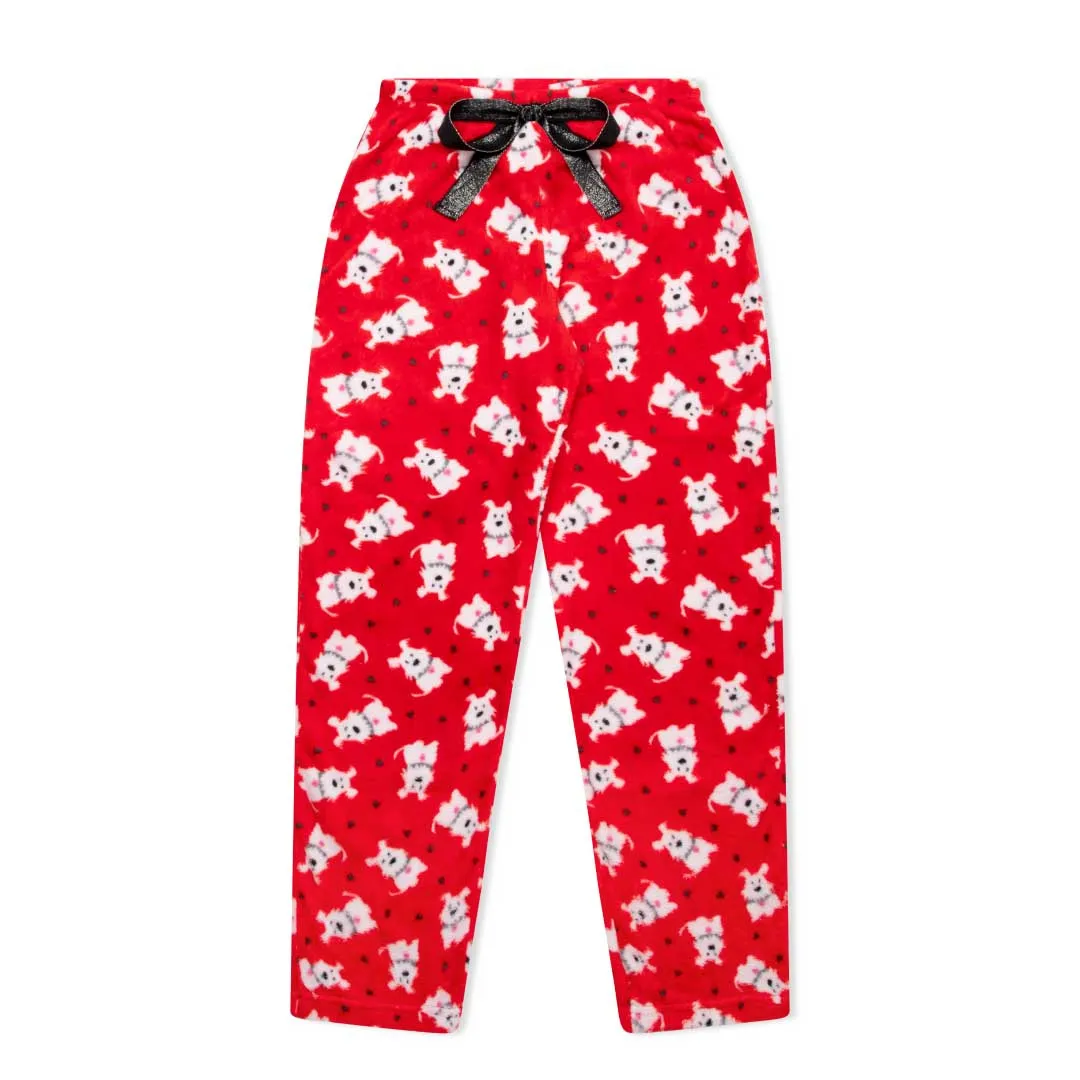 2-Pack Plush Fleece Pajama Pants