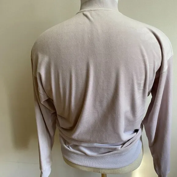 Adidas Original BNWOT Ice purple velvour Xsmall pullover quarter zip