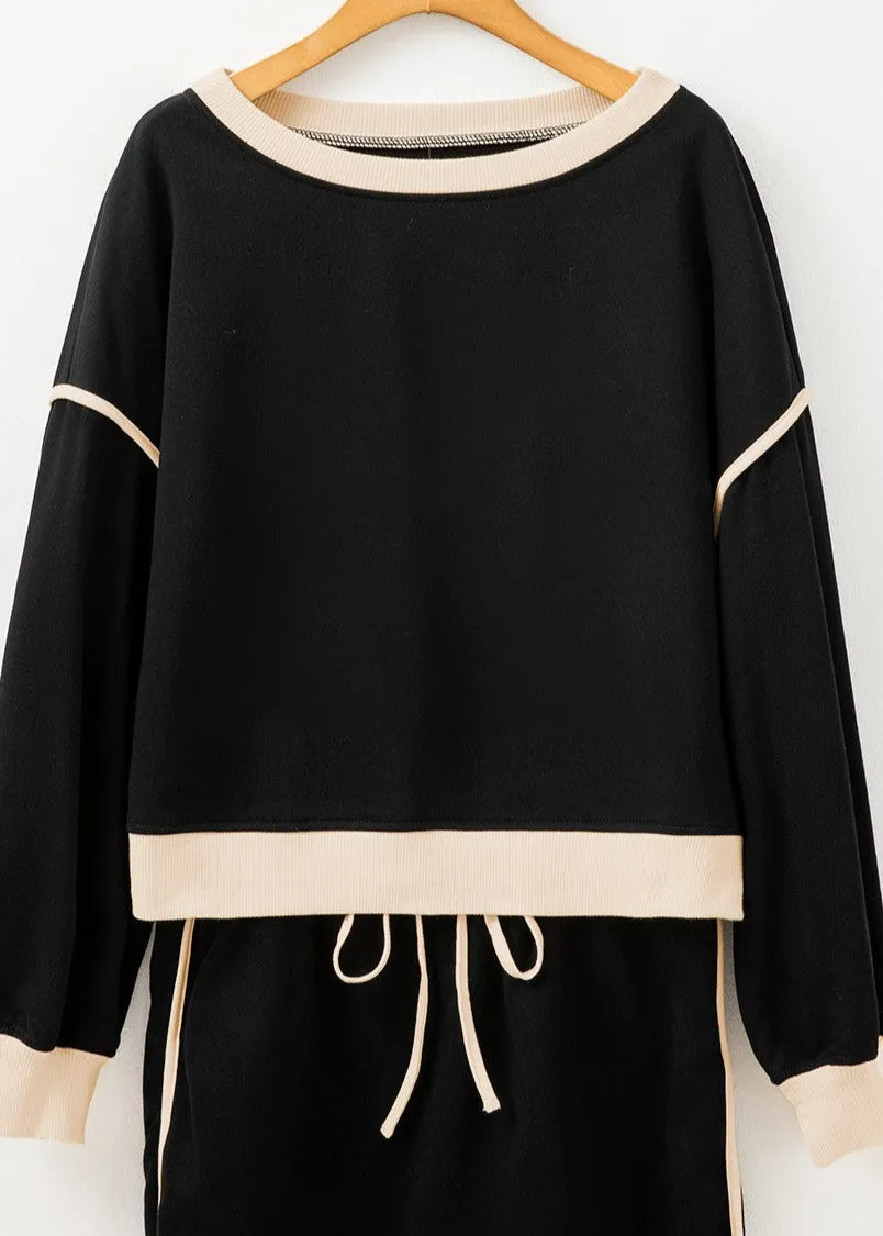 All Day Hustle Pullover | Black