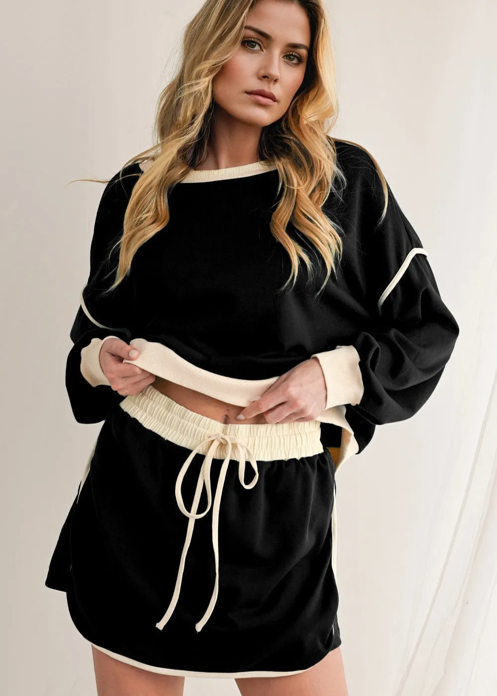 All Day Hustle Pullover | Black