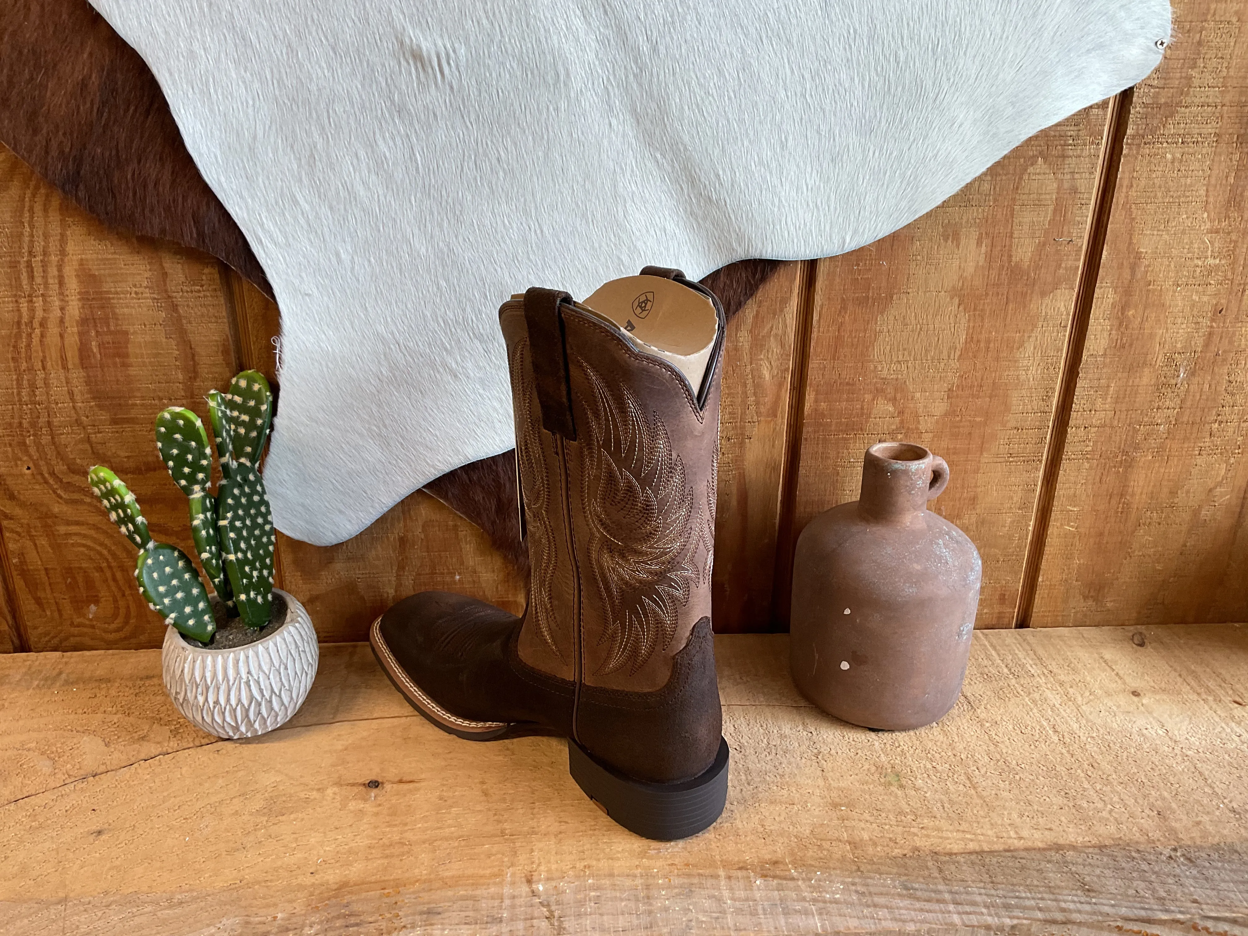Ariat Men's Sport Rider Cowboy Boots-Aged Smokehouse