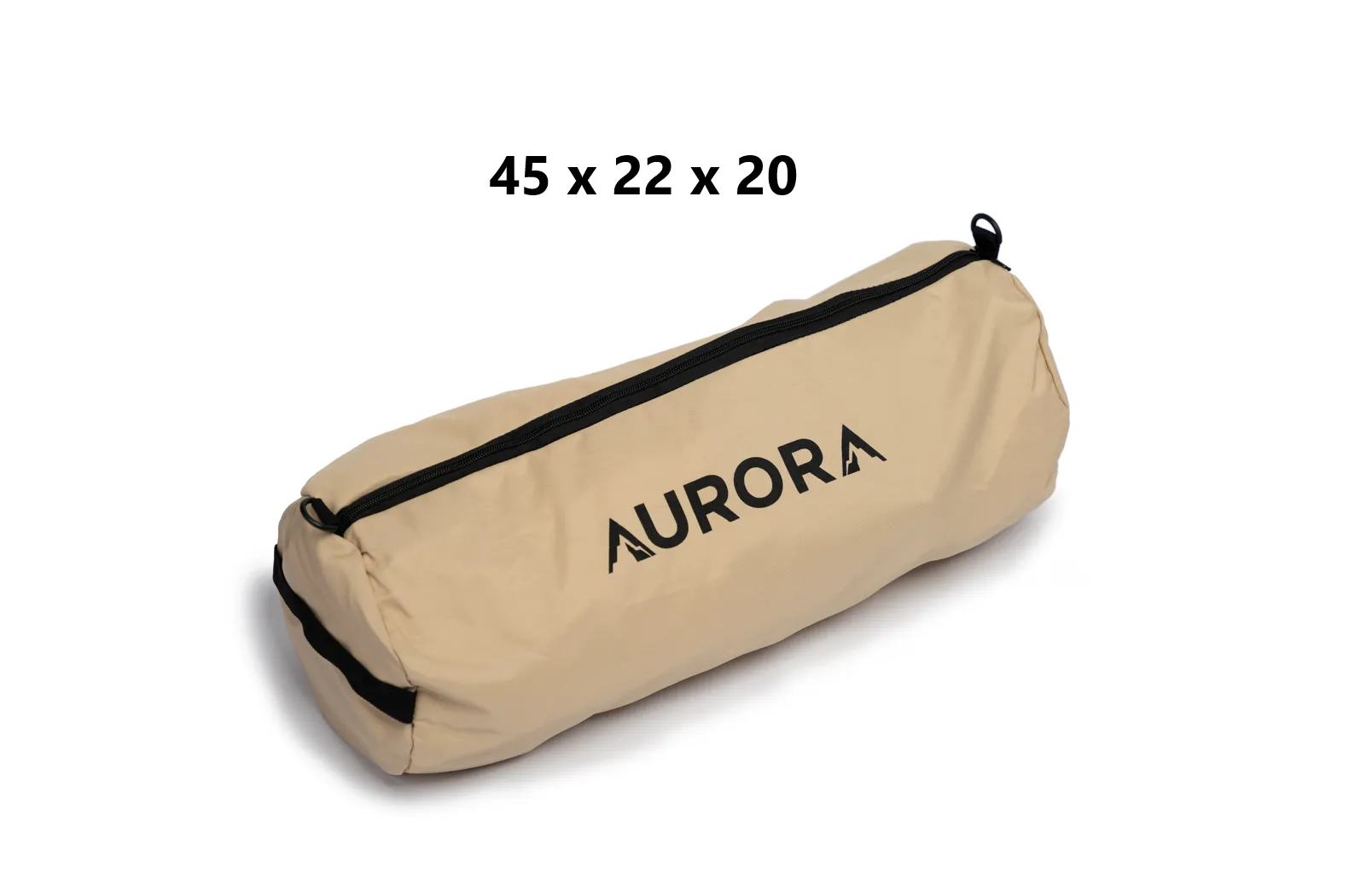 Aurora Luxury Camp Chair with Cup Holder - Beige - Q8OVL