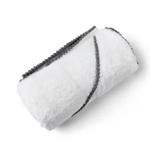 Bamboo Cotton Pom Pom Hoodel Baby Towel