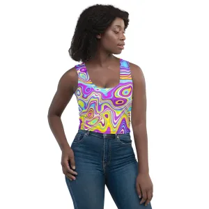 Be Extra! Trippy Glide Crop Top