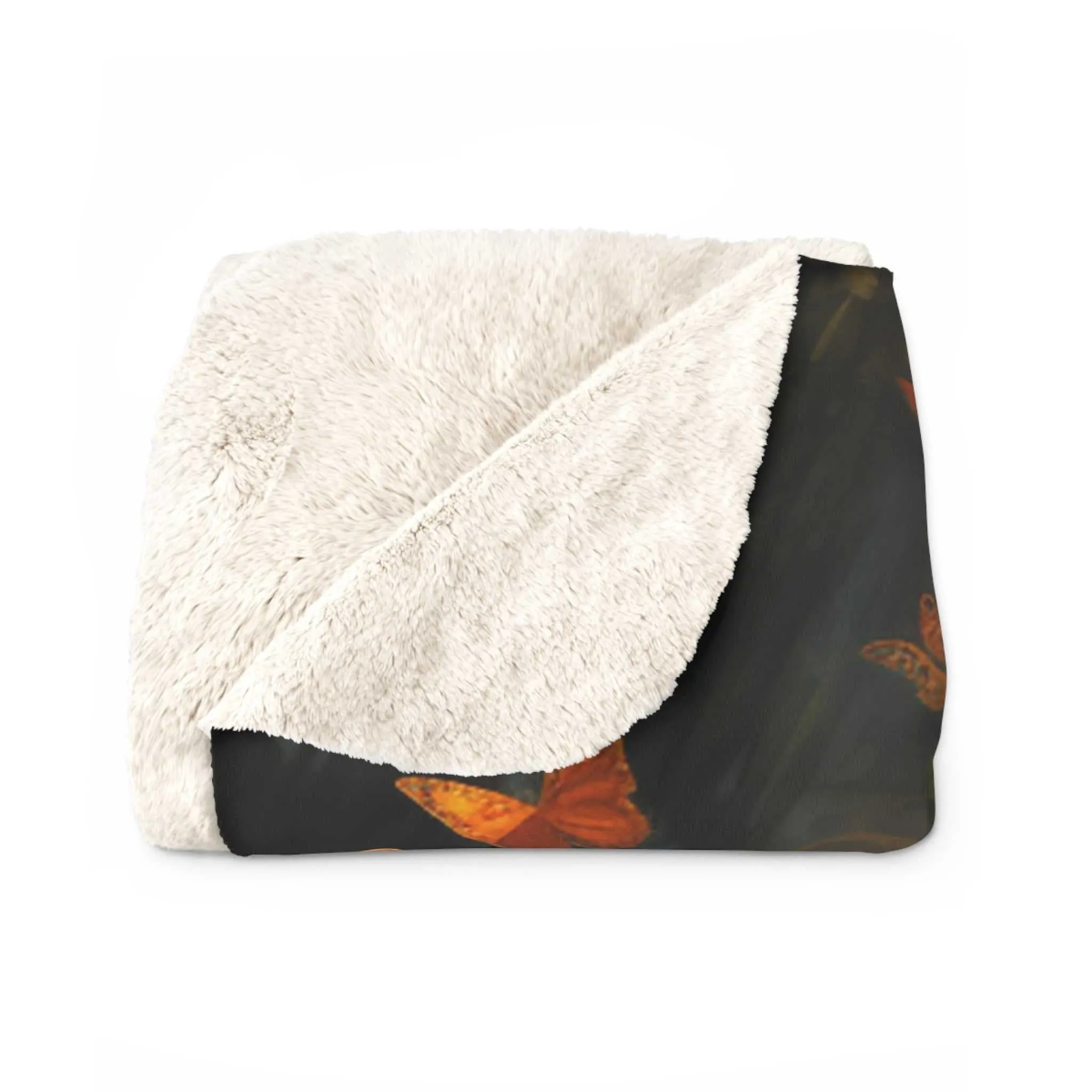 Beautiful Woman 2 Sherpa Fleece Blanket