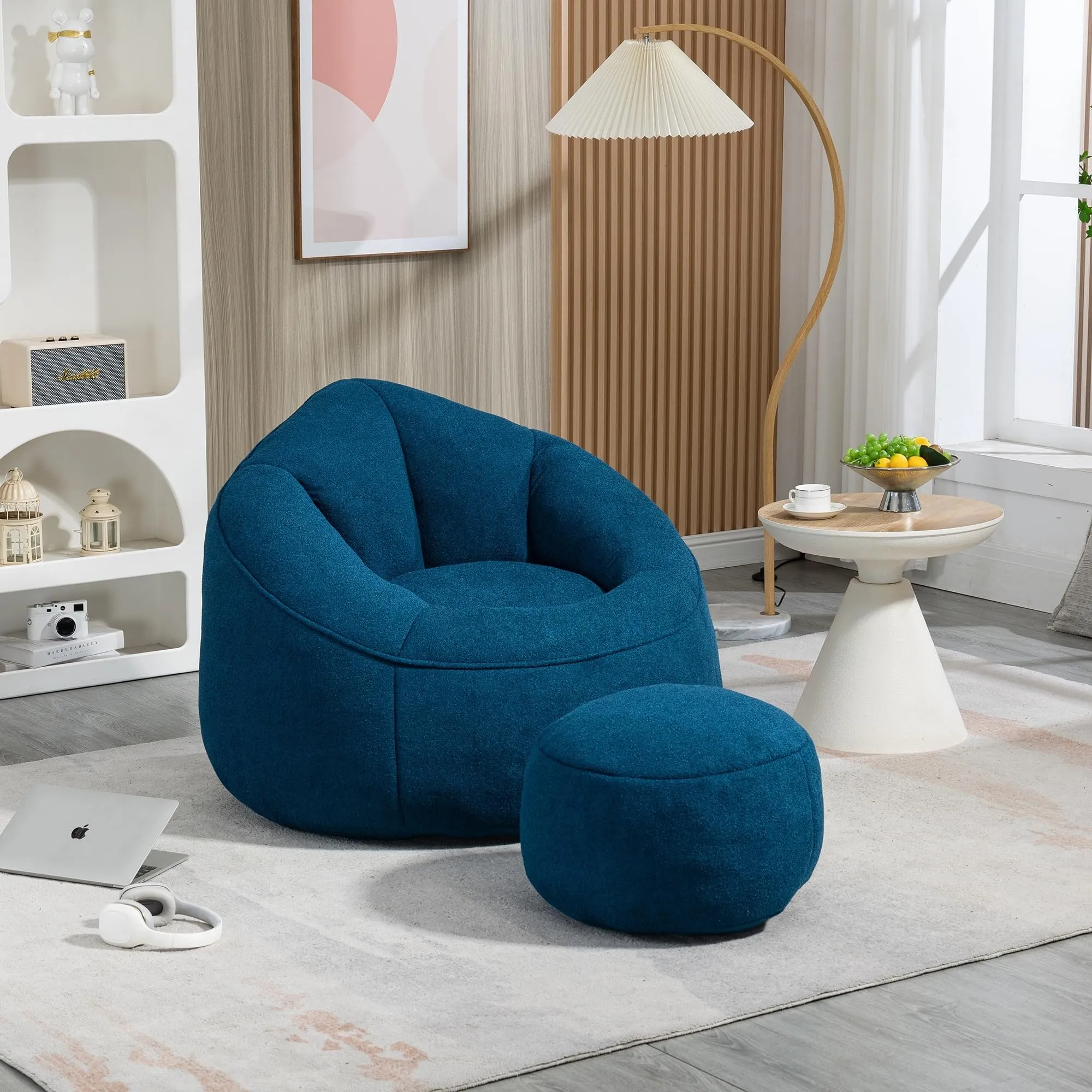 Bedding Bean Bag Sofa Chair High Pressure Foam with Padded Padding