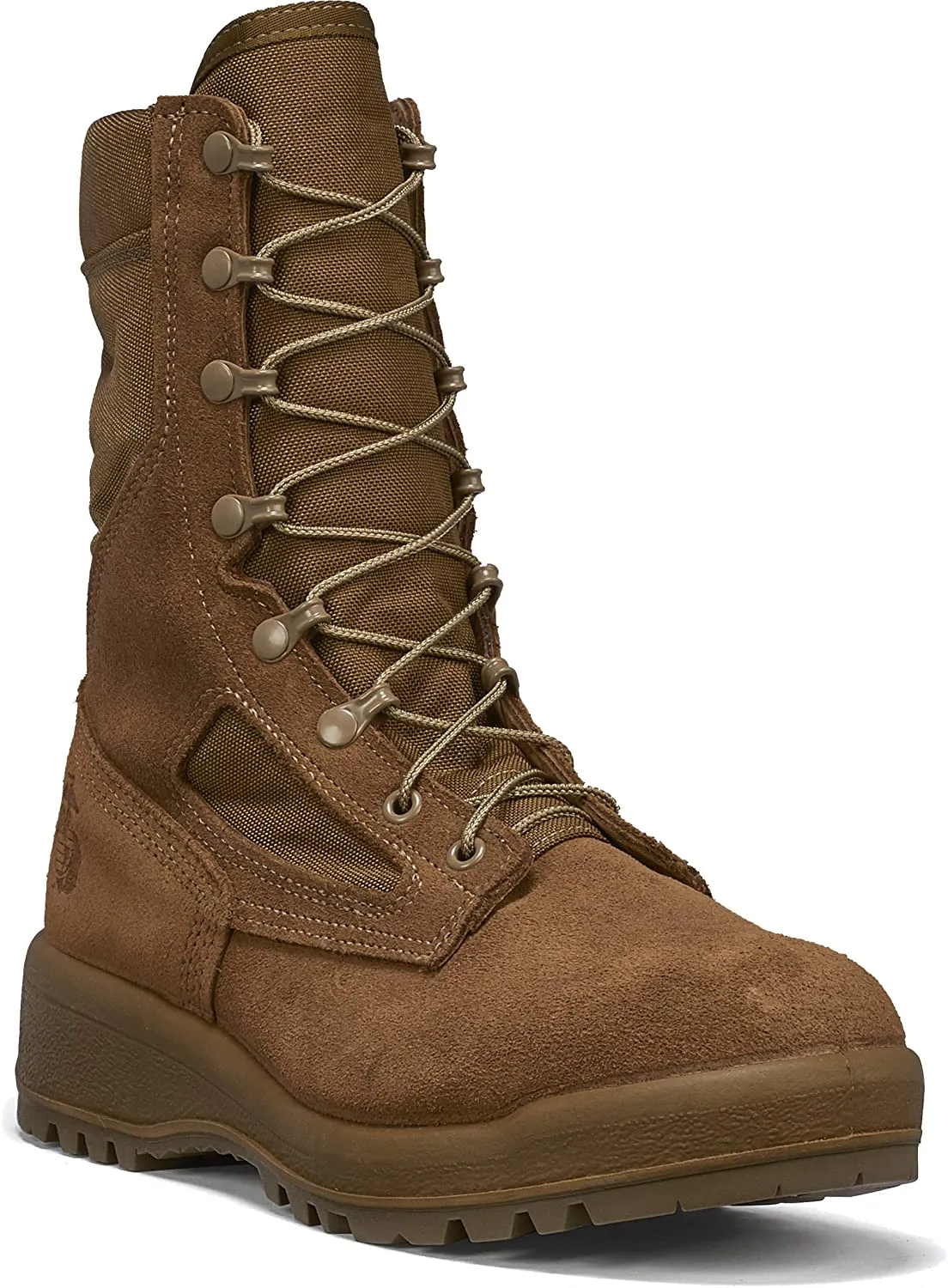 Belleville Men's 550ST 8" USMC Hot Weather Steel Toe Boot (EGA)