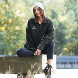 Black Unisex Columbia fleece jacket