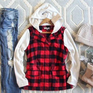 Bonfire Plaid Hoodie