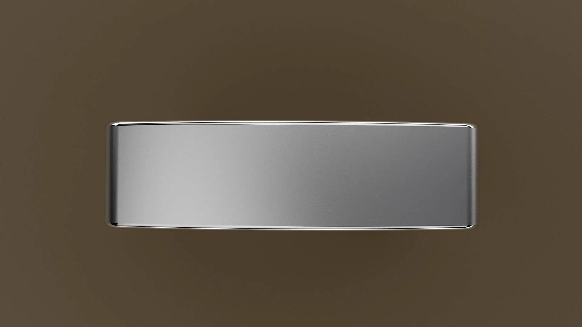 Brushed White Gold 6mm Euro Square Wedding Band