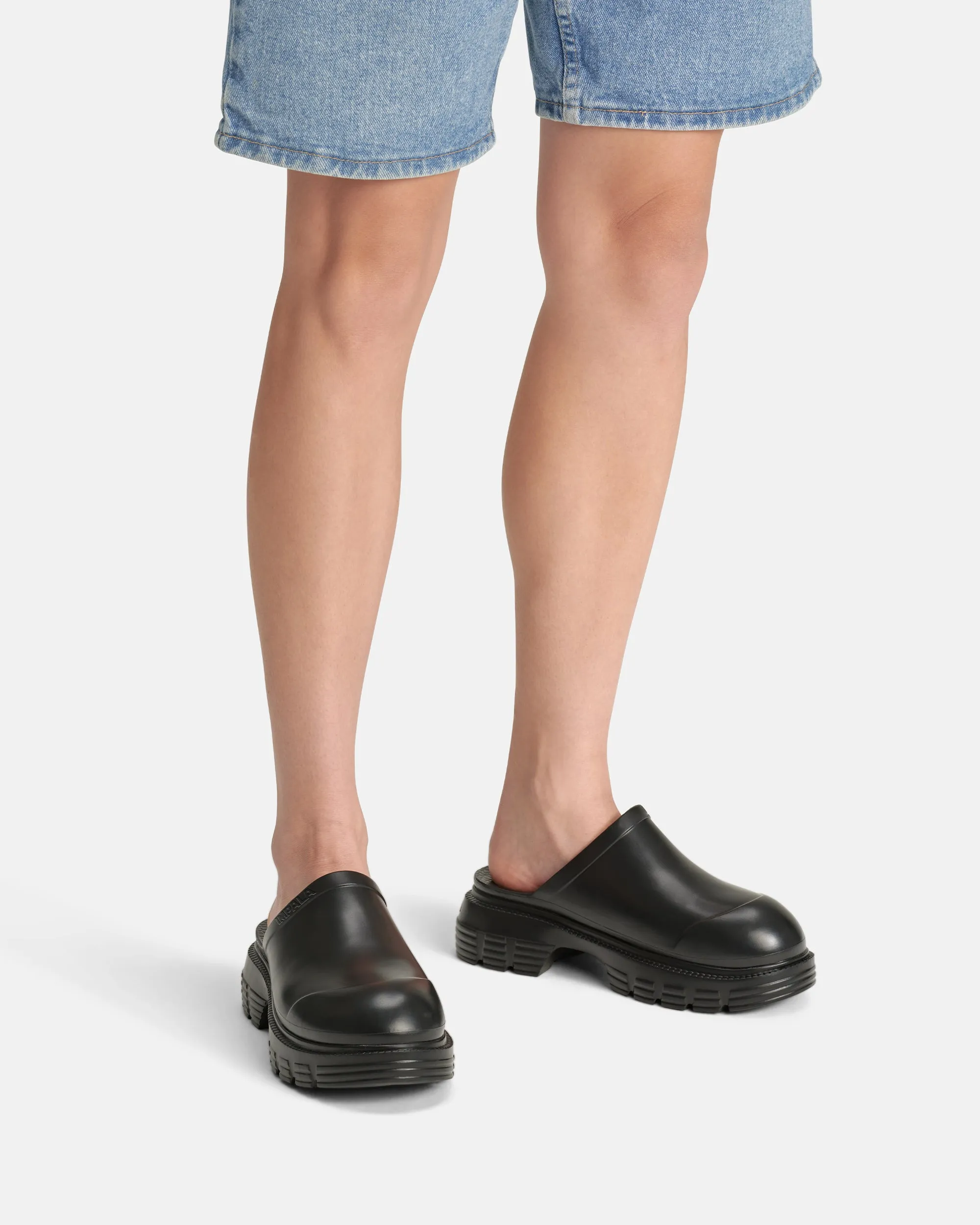 Bubble Soft Mule - Onyx Black
