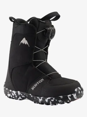 Burton Grom Boa Snowboard Boots Kids 2025 Black