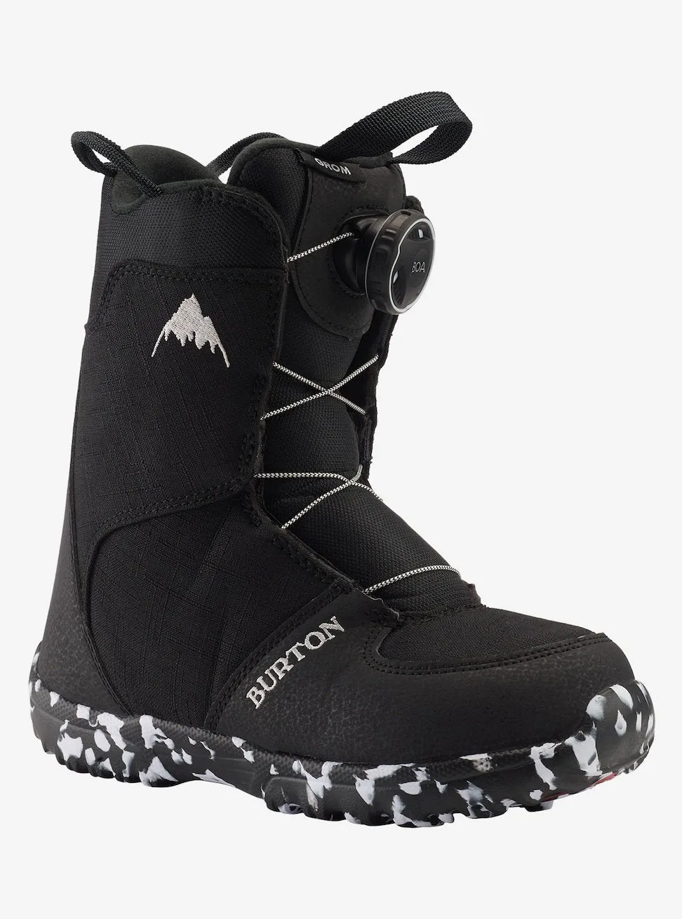 Burton Grom Boa Snowboard Boots Kids 2025 Black
