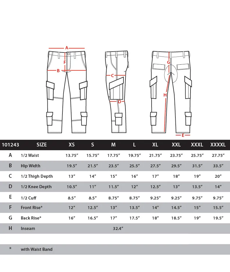 California Cadet Corp (CACC) Class C Uniform Pants - Coyote Brown