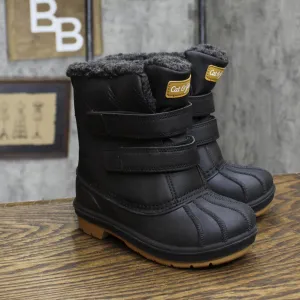 Cat & Jack Toddler Boys Denver Winter Boots 88236548 Black 10T