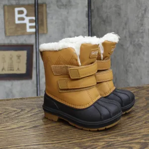 Cat & Jack Toddler Boys' Denver Winter Boots 88236548 Cognac Brown 7T