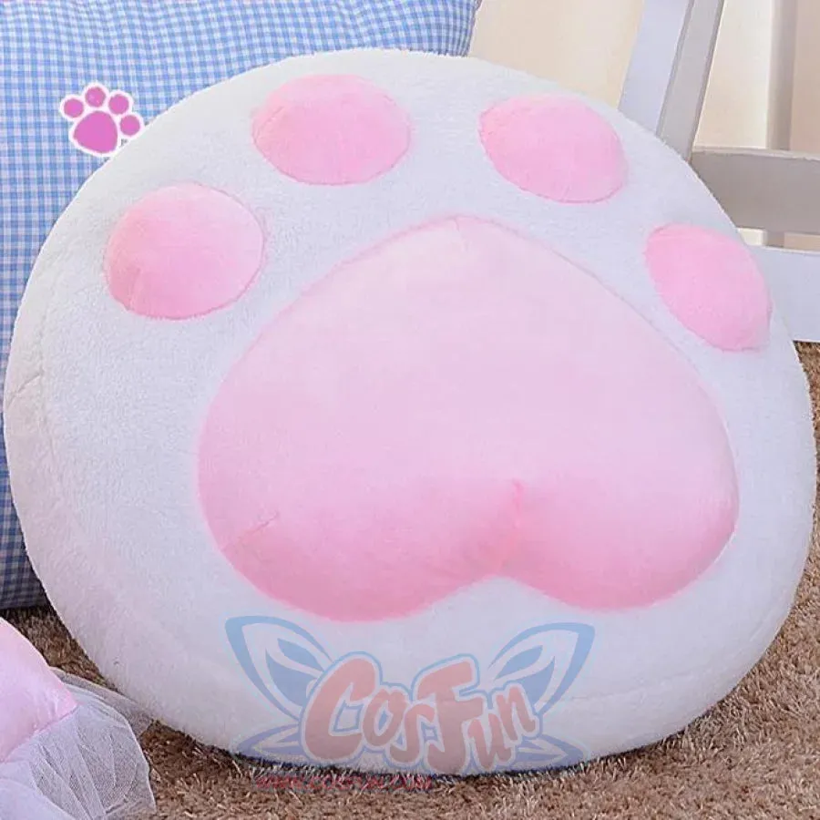 Cat Meat Pad Paw Pillow Cute Warm Stuffed Toy Plush Doll