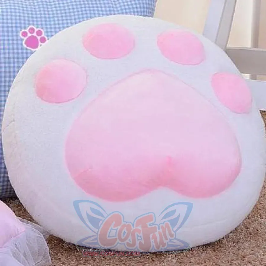Cat Meat Pad Paw Pillow Cute Warm Stuffed Toy Plush Doll