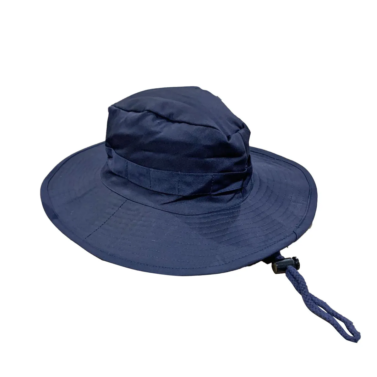 CCA Military Boonie Hat Wide Brim Navy Blue