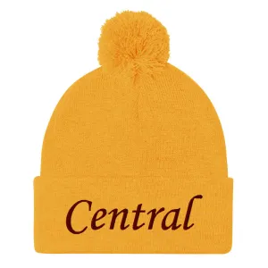 Central Michigan - Pom-Pom Beanie