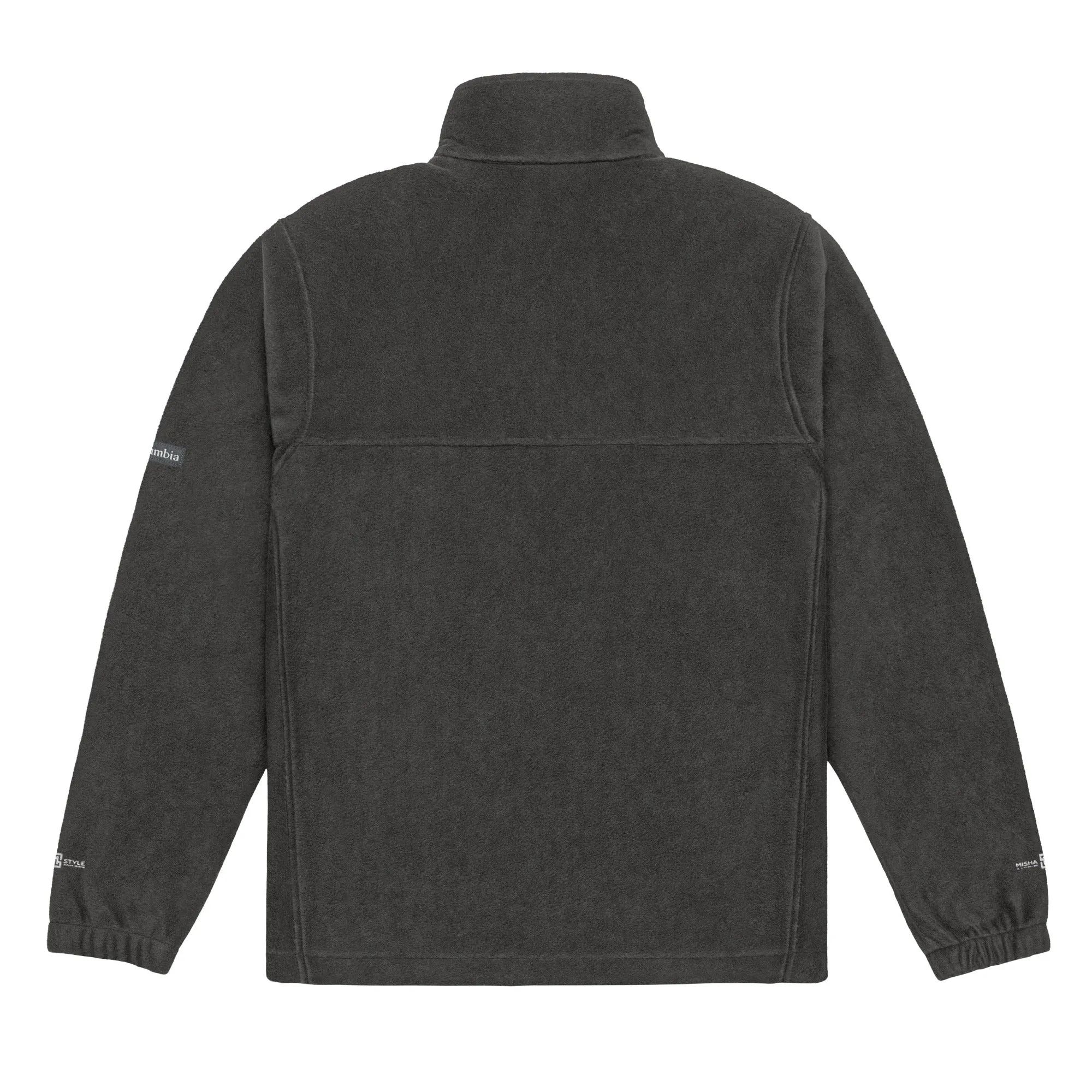 Charcoal Heather Unisex Columbia fleece jacket