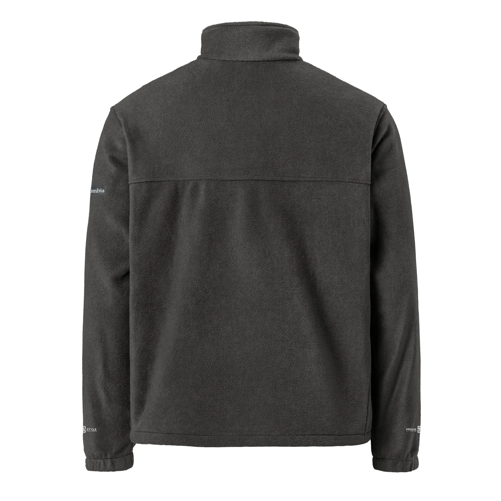 Charcoal Heather Unisex Columbia fleece jacket