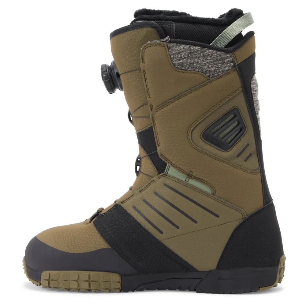DC Men's Judge Boa Snowboard Boots - Dark Olive