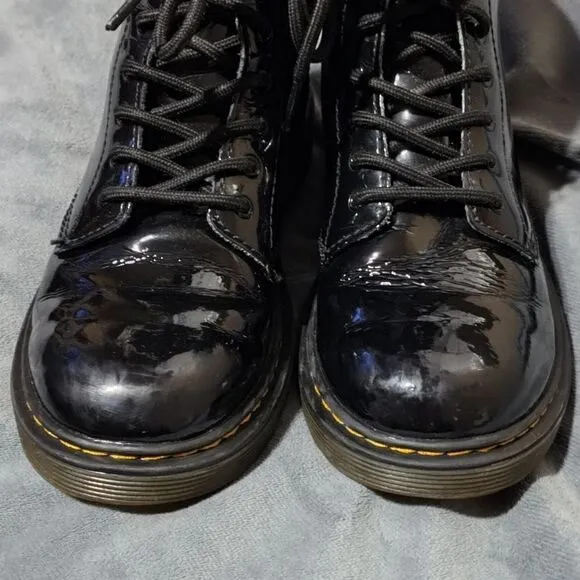 Dr. Martens 1460 J Patent Leather Combat Boots