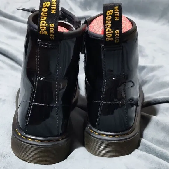Dr. Martens 1460 J Patent Leather Combat Boots