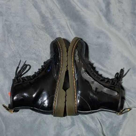 Dr. Martens 1460 J Patent Leather Combat Boots