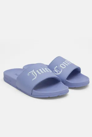 EASTER EGG JUICY COUTURE EMBOSSED SLIDERS