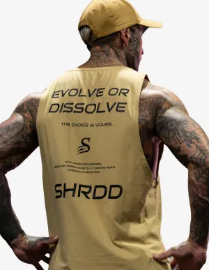 Evolve Longline Fitness Tanktop - Sand