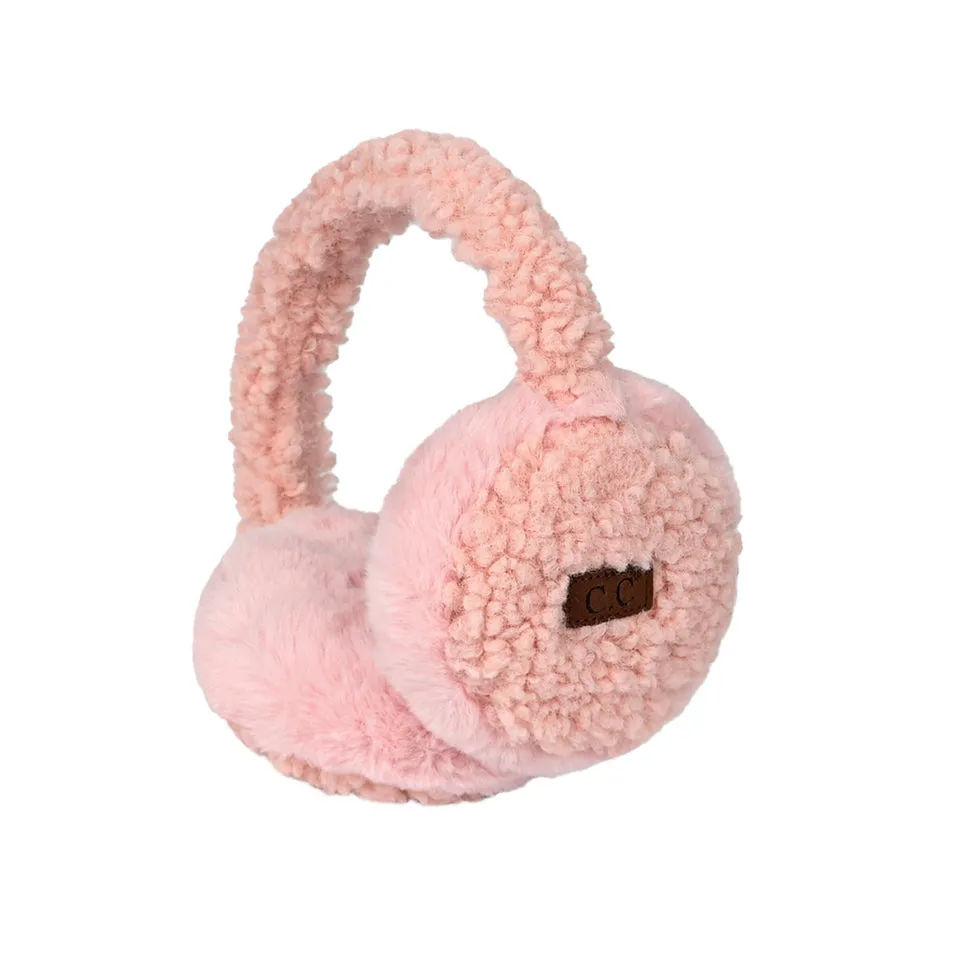 Fuzzy Adjustable Ear Muffs by Funky Junque