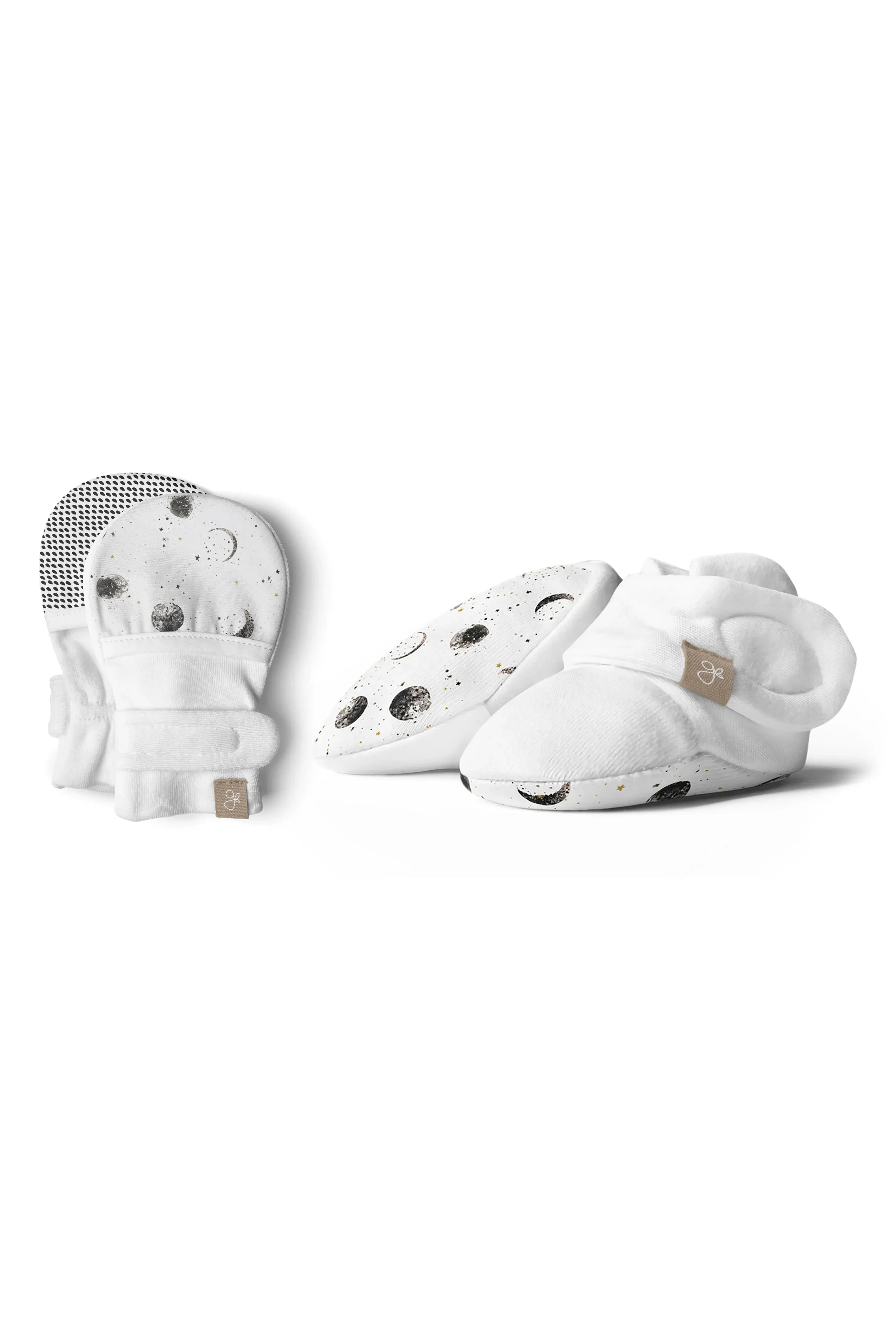 Goumikids - Baby Boots   Mitts Set - Many Moons