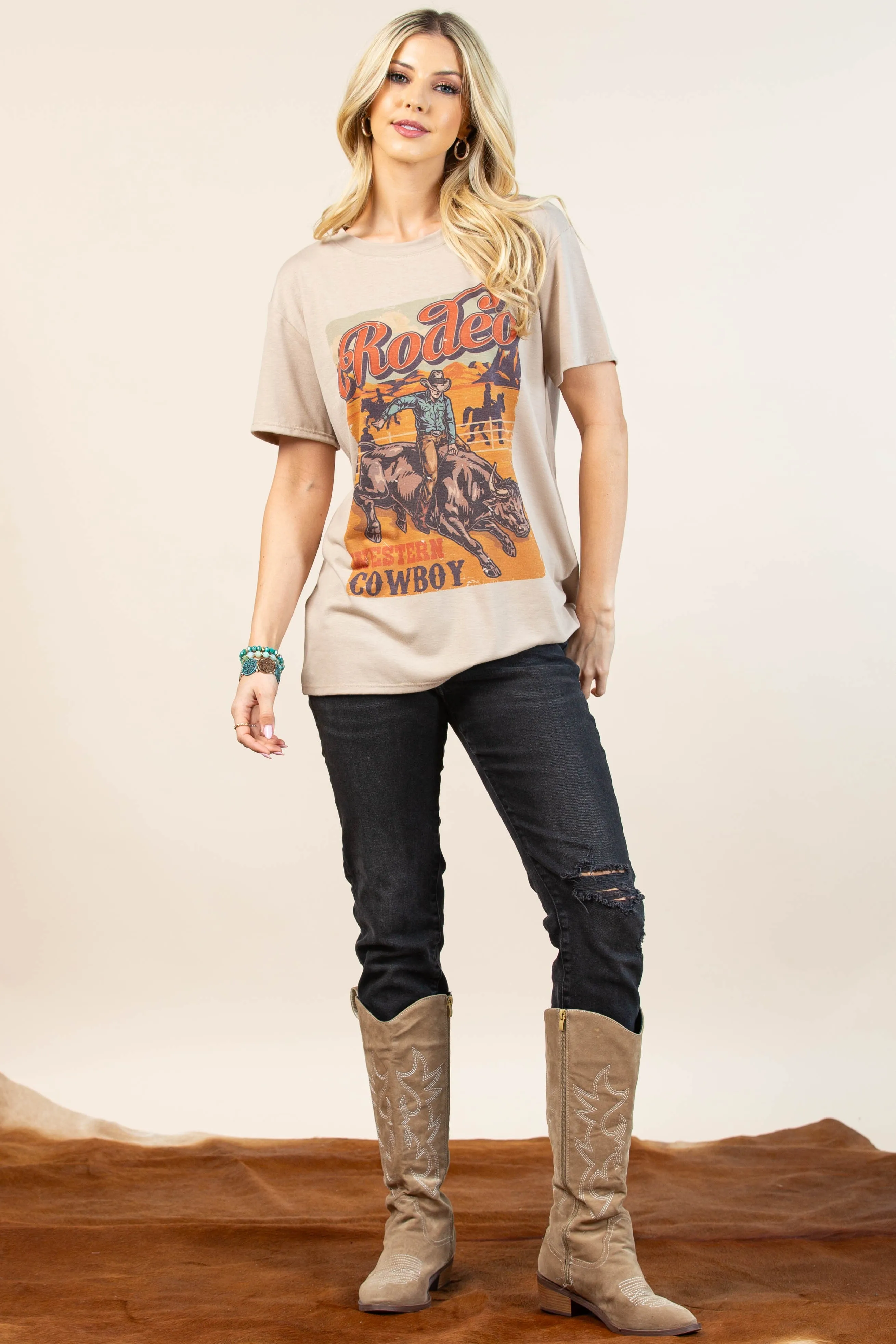 Greyson Cowboy Graphic Short Sleeve T-shirt