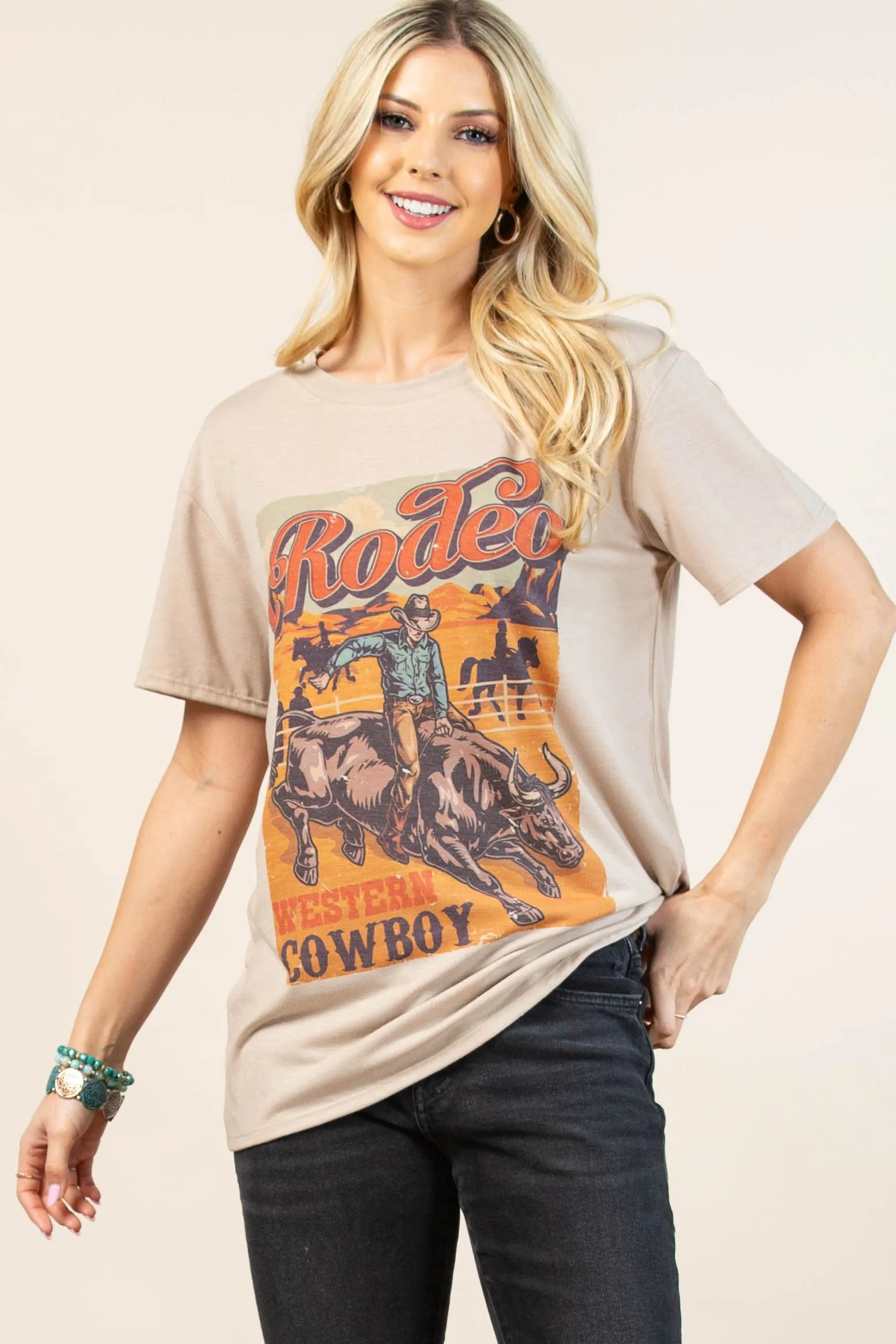 Greyson Cowboy Graphic Short Sleeve T-shirt