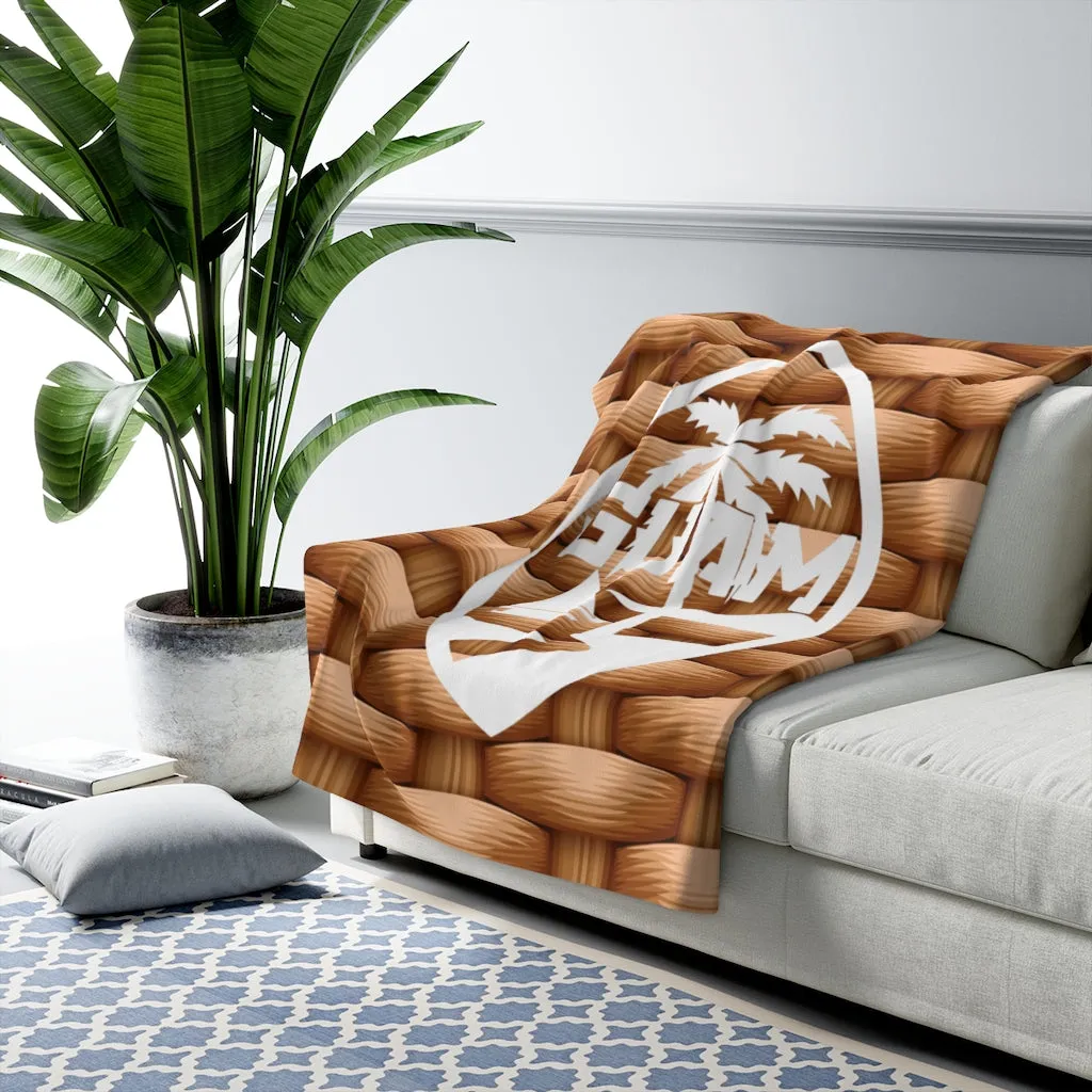 Guam Weave Fleece Blanket