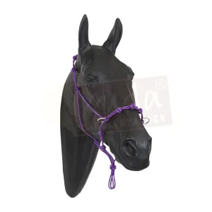 Halter - 5 Nose Knots, 4 Chin Knots, 5 Poll Knots and 2 Rings