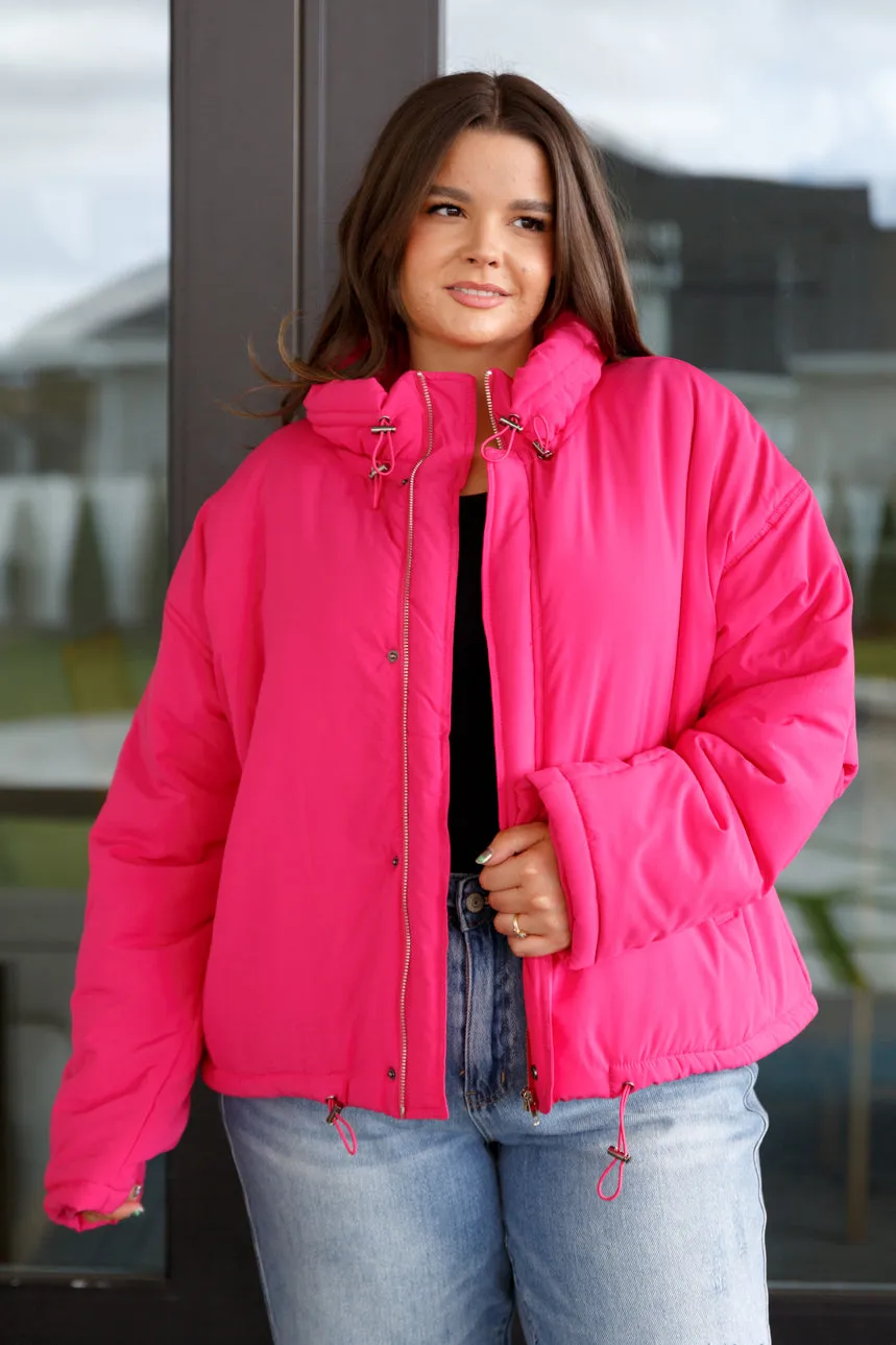 Hazel Blues® |  Warm Regards Puffer Jacket