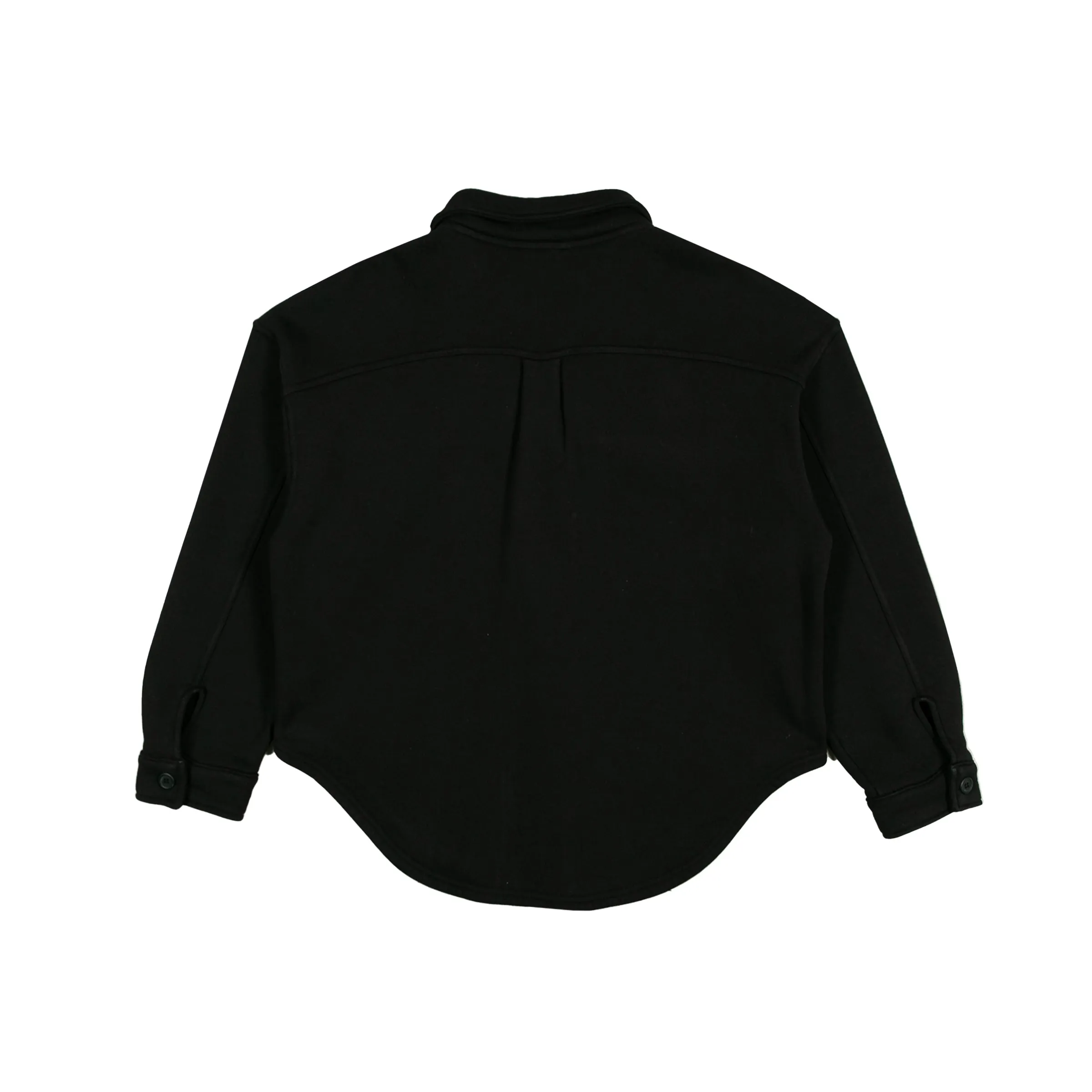 HEAVYWEIGHT BUTTON DOWN IN BLACK