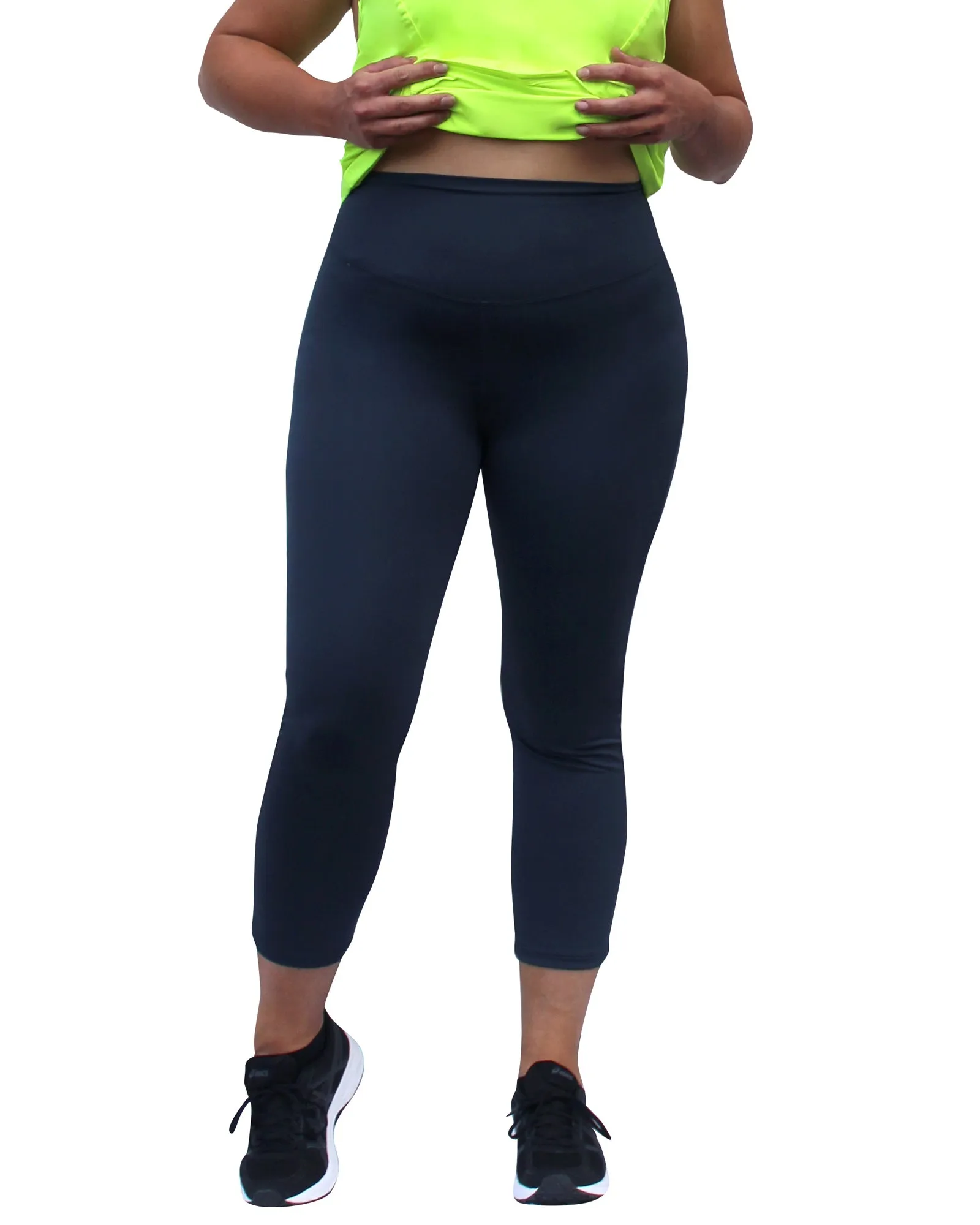 High Waist Active Sculpt Tights - Charcoal