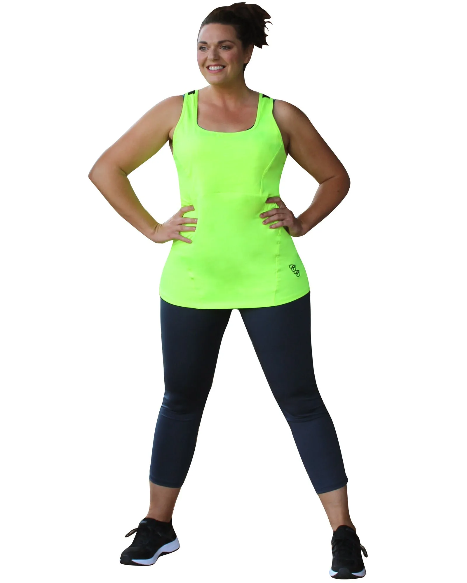 High Waist Active Sculpt Tights - Charcoal