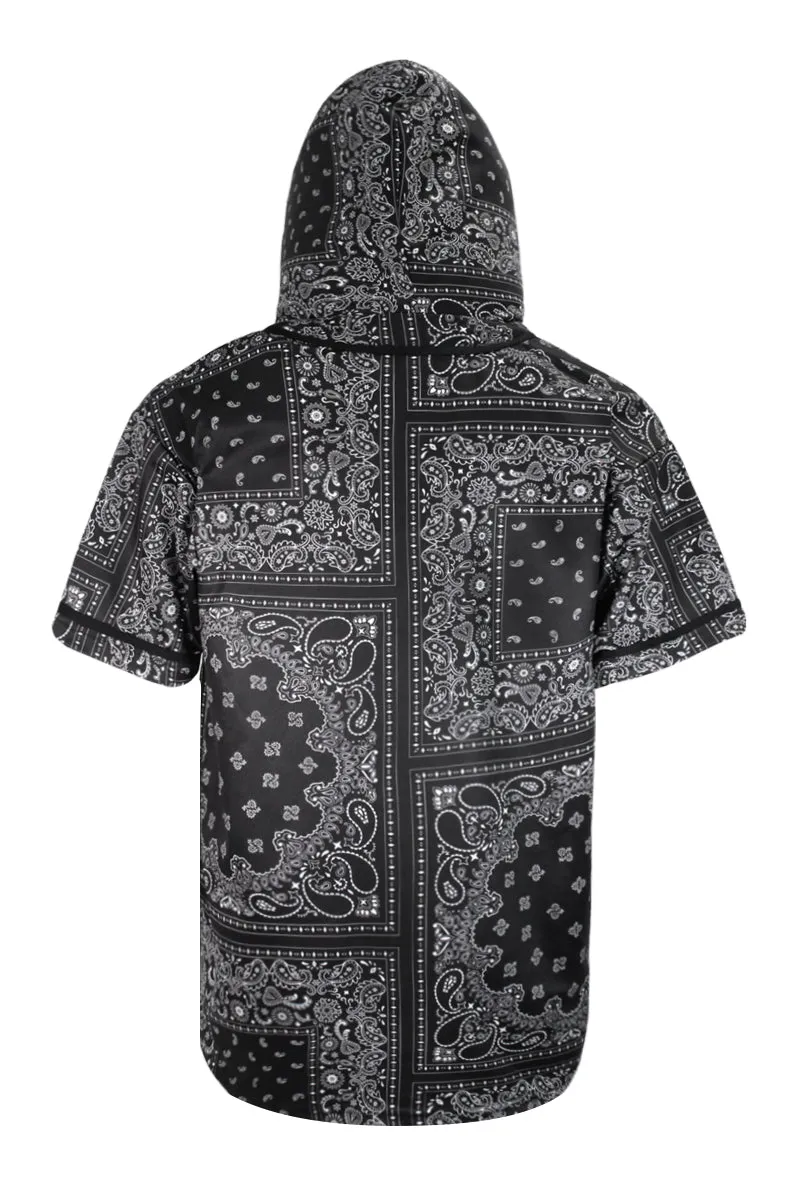 Hooded Bandana Baseball Jersey