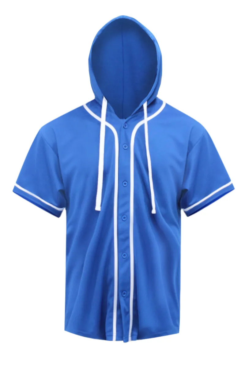 Hooded Baseball Jersey