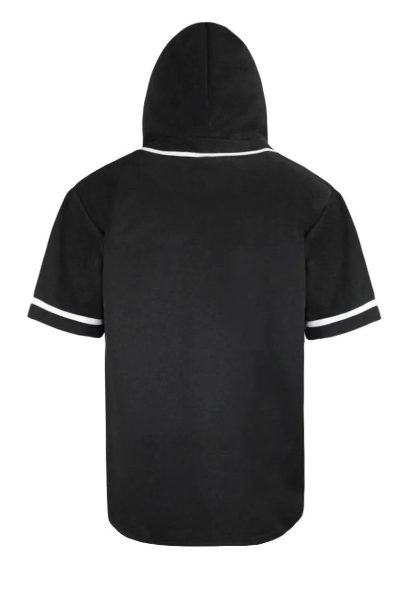 Hooded Baseball Jersey