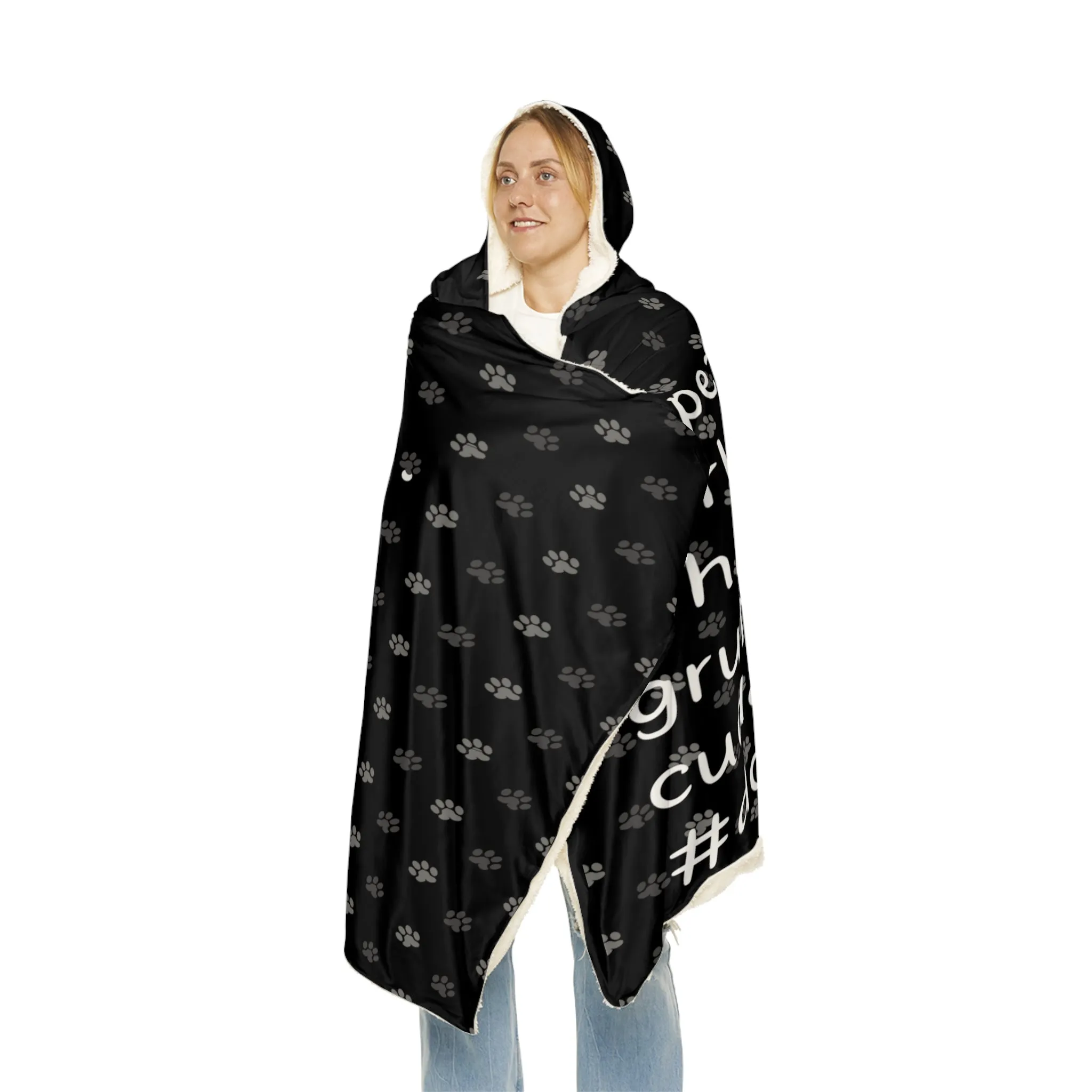 I Speak Fluent Dog Snuggle Blanket