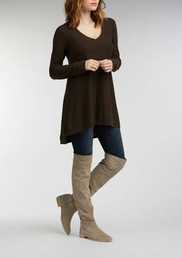 Indigenous Embellished V Tunic Final Sale