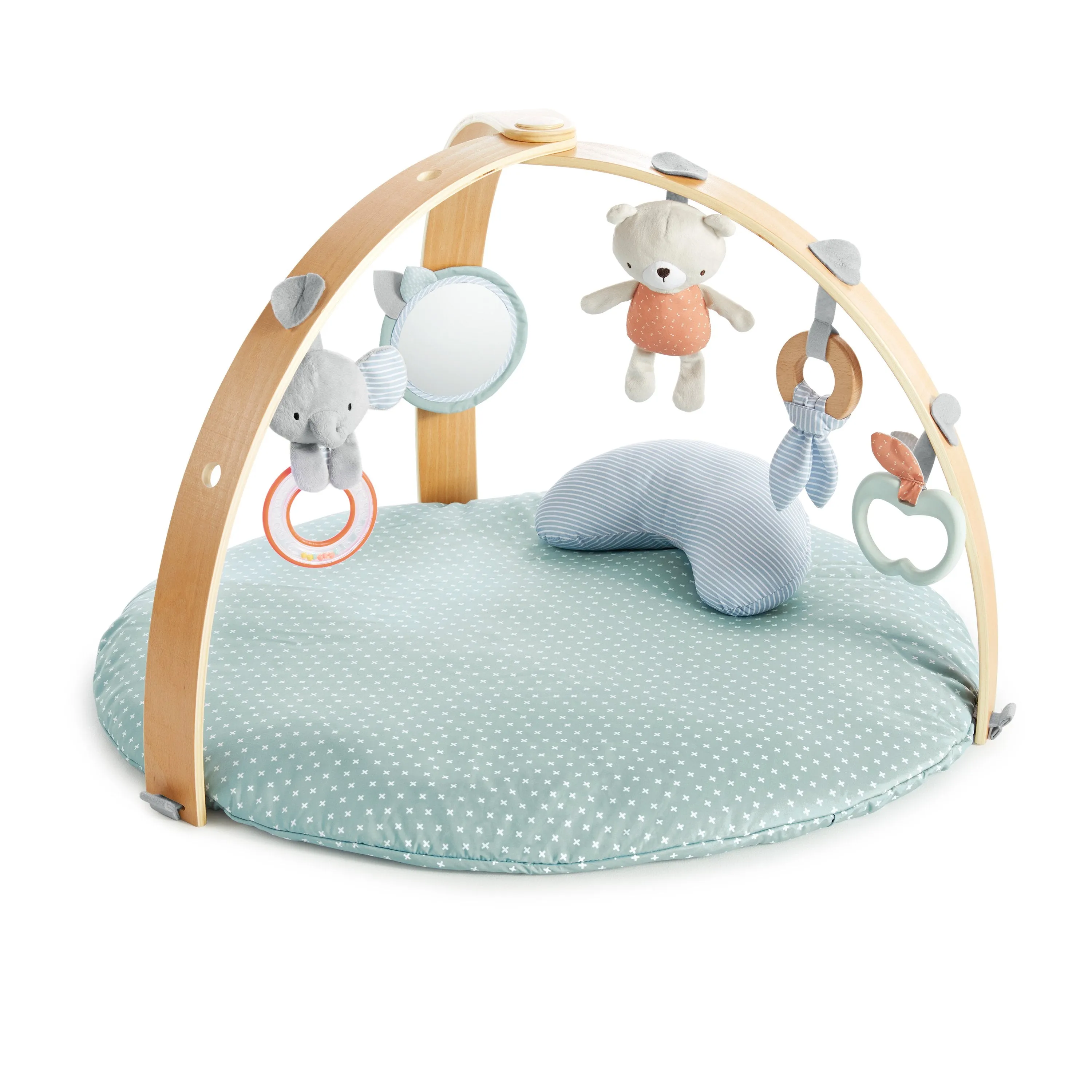 Ingenuity Cozy Spot™ Reversible Duvet Activity Gym - Loamy™