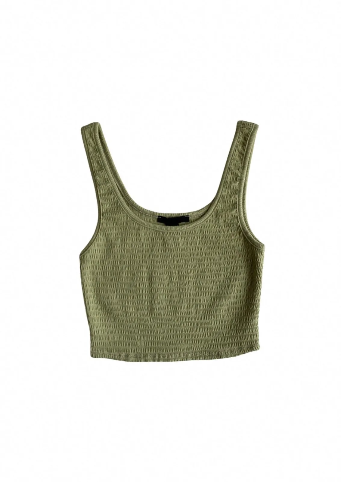Jenny Smocked Tank Top - Green