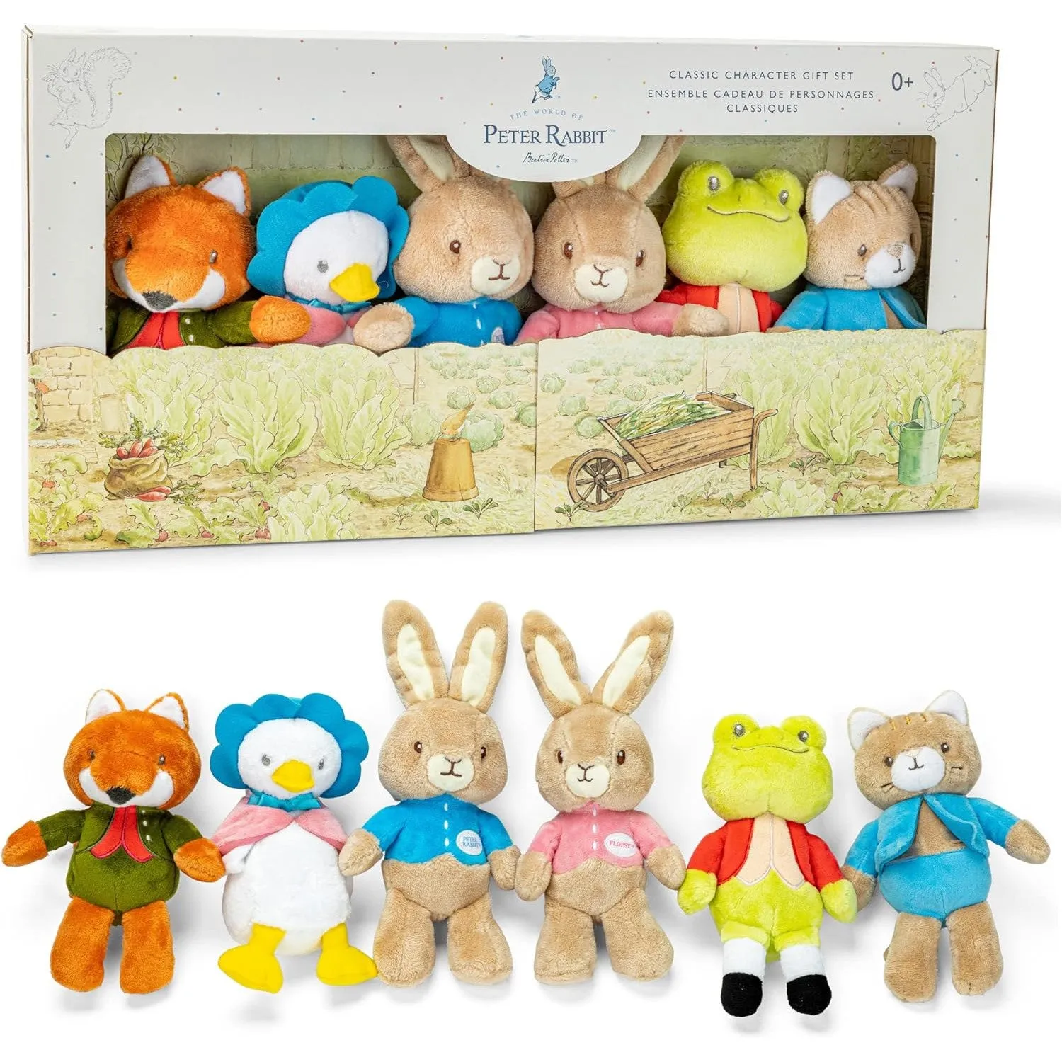 Kids Preferred Beatrix Potter Classic Character 6 Piece Gift Set